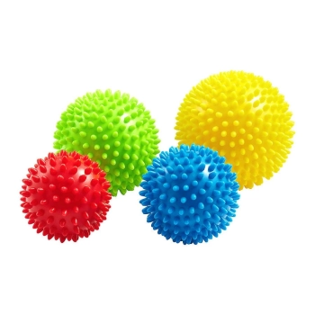 Piłka z kolcami do masażu SET SPIKE+ - Zestaw 4 sztuk 2